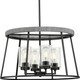 Progress Lighting - P400322-31M - Four Light Chandelier - Laramie - Matte Black