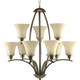 Joy Nine Light Chandelier (P4492-20)