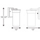 Hawthorne One Light Wall Lantern (5624)
