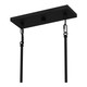 Caldwell Six Light Linear Chandelier (CDW13)