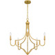 Mabel Five Light Chandelier (MAB502)