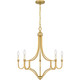 Mabel Five Light Chandelier (MAB502)