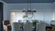 Melville Six Light Linear Chandelier (MVL64)