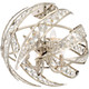 Crescent Four Light Semi-Flush Mount (PCCN1718PK)