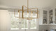 Dupree Five Light Island Chandelier (PCDPR53)
