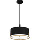 Quoizel Pendant Three Light Pendant (QP5580MBK)