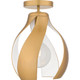 Quoizel Semi-Flush Mount One Light Semi Flush Mount (QSF6739BWS)