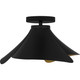 Quoizel Semi-Flush Mount One Light Semi Flush Mount (QSF6747MBK)