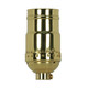 Satco - 80-1175 - 3-Way (2 Circuit) Keyless Socket - Polished Brass