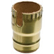 Satco - 80-1442 - Shell With Paper Liner - Polished Brass