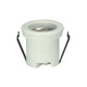Satco - 80-2032 - Keyless Porcelain With Flange And Double Clip - White