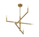 Cristofer Six Light Chandelier (1-1623-6-322)