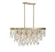 Livorno Eight Light Linear Chandelier (1-1847-8-127)