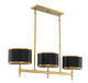 Delphi Three Light Linear Chandelier (1-187-3-143)
