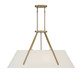 Newport Six Light Linear Chandelier