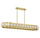 Gideon Eight Light Linear Chandelier (1-3165-8-322)