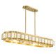 Gideon Eight Light Linear Chandelier (1-3165-8-322)