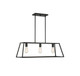 Denton Three Light Linear Chandelier in Classic Bronze (51-1-326-3-44)