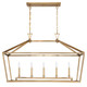 Townsend Five Light Linear Chandelier (1-424-5-322)