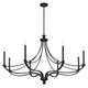 Preserve Eight Light Chandelier (1-6415-8-89)