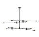 Savoy House - 1-7001-12-89 - 12 Light Chandelier - Lyrique - Matte Black