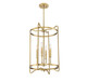 Kent Four Light Foyer Pendant (3-4901-4-322)