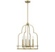 Diplomat Four Light Pendant (3-6612-4-322)