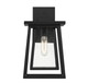 Denver One Light Outdoor Wall Lantern (5-2021-BK)
