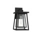 Denver One Light Outdoor Wall Lantern (5-2022-BK)