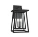 Denver Three Light Outdoor Wall Lantern (5-2023-BK)