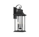 Hancock Three Light Outdoor Wall Sconce (5-452-BK)