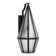 Peninsula One Light Outdoor Wall Lantern (5-708-BK)