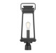 Boone One Light Outdoor Post Lantern (5-817-BK)