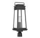 Boone One Light Outdoor Post Lantern (5-817-BK)