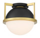 Carlysle One Light Flush Mount (6-4602-1-143)