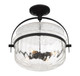 Denmar Four Light Convertible Semi-Flush/Pendant (6-4723-4-89)