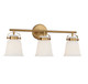 Kaden Three Light Bathroom Vanity (8-1627-3-322)