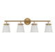 Kaden Four Light Bathroom Vanity (8-1627-4-322)