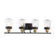 Macauley Four Light Bath Bar (8-2069-4-51)