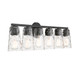 Gordon Six Light Bathroom Vanity (8-2603-6-BK)