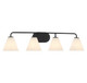 Blair Four Light Bathroom Vanity (8-2988-4-BK)