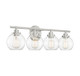 Carson Four Light Bath Bar in Satin Nickel (51-8-4050-4-SN)