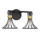 Breur Two Light Bathroom Vanity (8-6080-2-143)