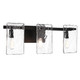 Genry Three Light Bathroom Vanity (8-8204-3-BK)