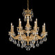 Schonbek - 5682-76R - 12 Light Chandelier - Milano - Heirloom Bronze