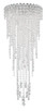 Schonbek - CH1202N-401O - Four Light Flush Mount - Chantant - Stainless Steel