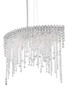Schonbek - CH3612N-401O - Six Light Linear Pendant - Chantant - Stainless Steel