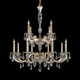 Schonbek - S7612N-48R - 12 Light Chandelier - Napoli - Antique Silver