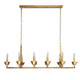 Eden Ten Light Chandelier (H23109-10G)