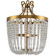 Terracotta Designs - H7201-2 - Two Light Chandelier - Darcia - Brass Finish